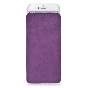 iPhone Alcantara Pouch Lilac - Wrappers UK
