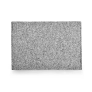 iPad Pro Wool Felt Cover Grey Landscape 9.7 - Wrappers UK