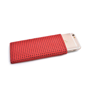 iPhone Alcantara Slip-Case Red - Wrappers UK