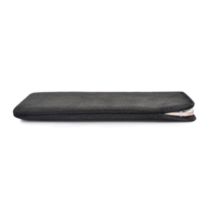 iPhone Alcantara Pouch Black - Wrappers UK