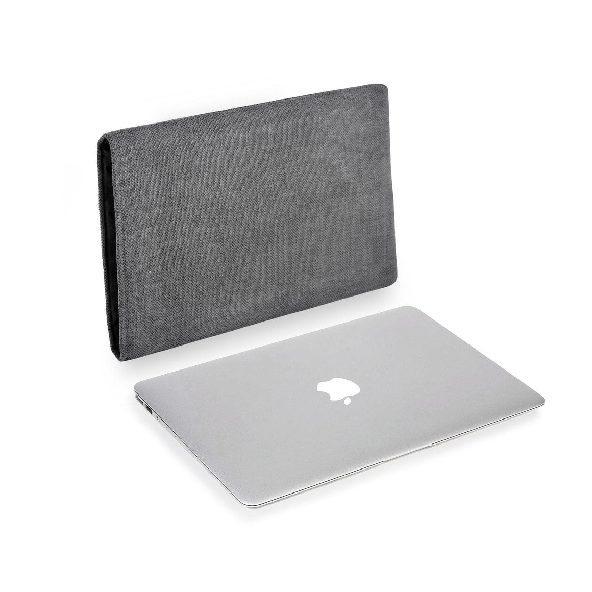 MacBook Linen Charcoal - Wrappers UK