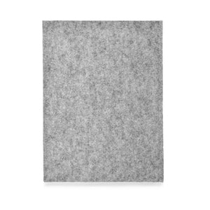 MacBook 12 inch Wool Felt Grey Portrait - Wrappers UK