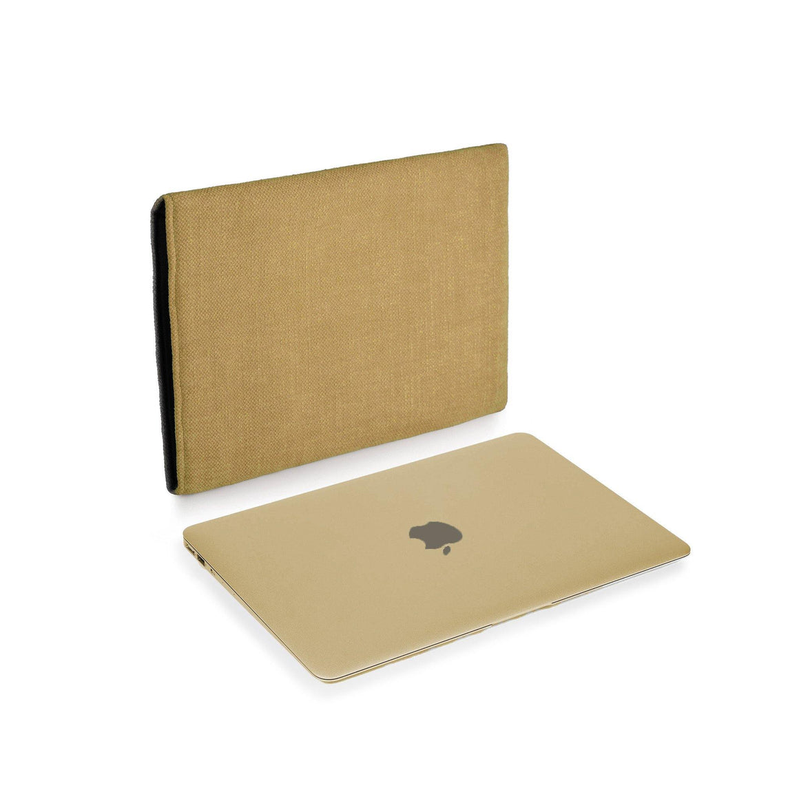 MacBook Linen Gold - Wrappers UK