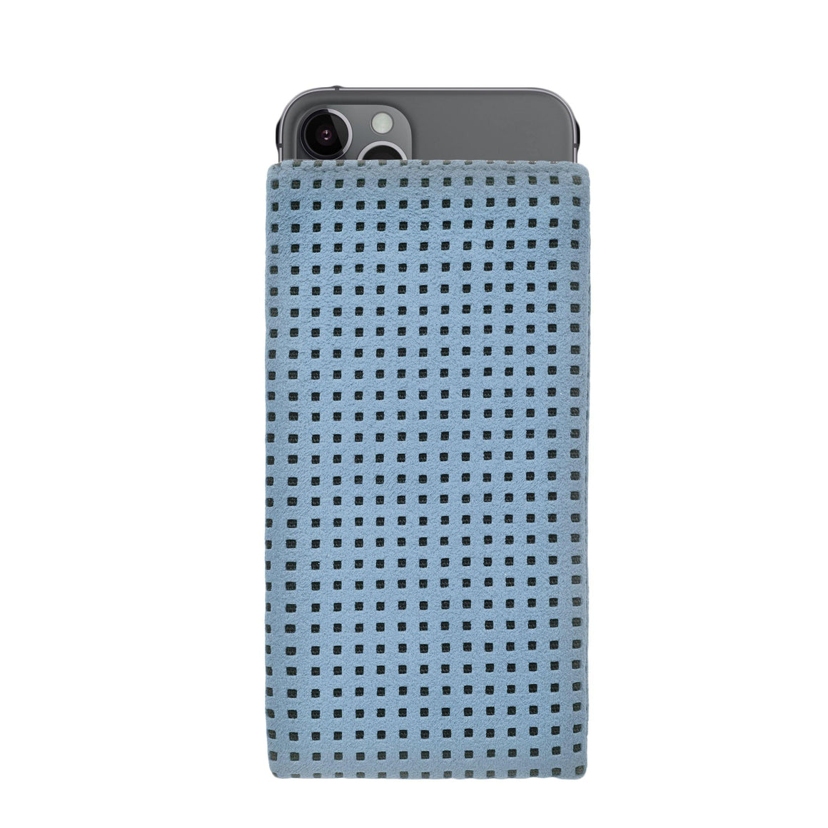 iPhone Alcantara Slip-Case Sky Blue - Wrappers UK