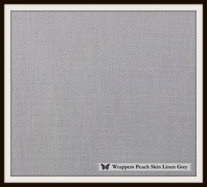 MacBook Linen Silver Grey - Wrappers UK